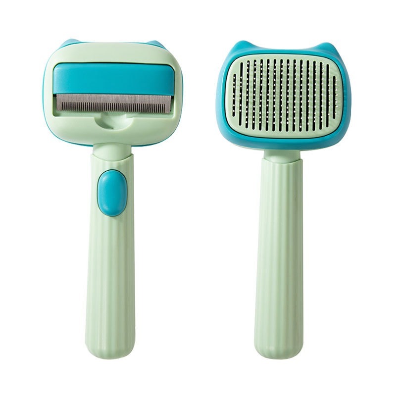 Pet Grooming Deshedding Brush For Hair Removal And Detangling