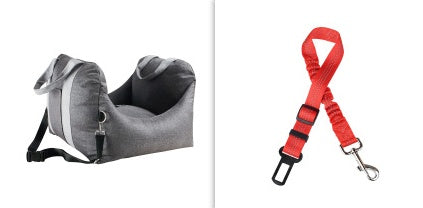 Pet Waterproof Portable Car Seat Carrier Safety Travel Basket