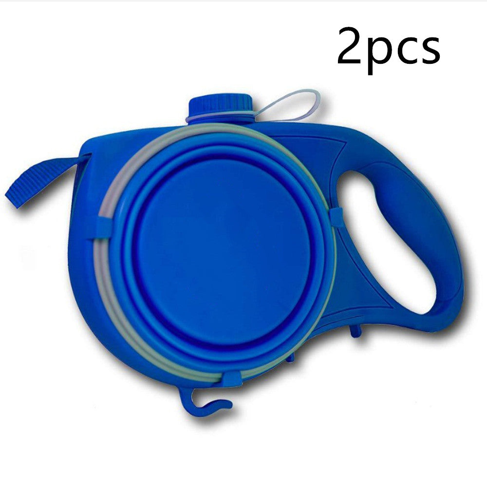 Automatic Retractable Portable Pet Walking Leash