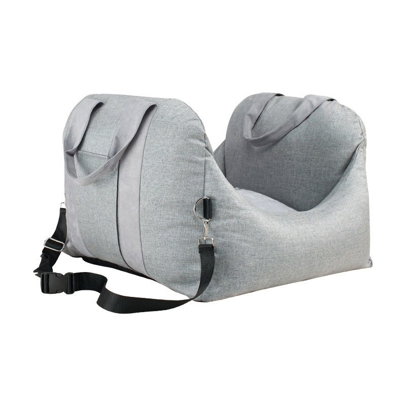 Pet Detachable Washable Portable Car Seat Carrier Travel Bed