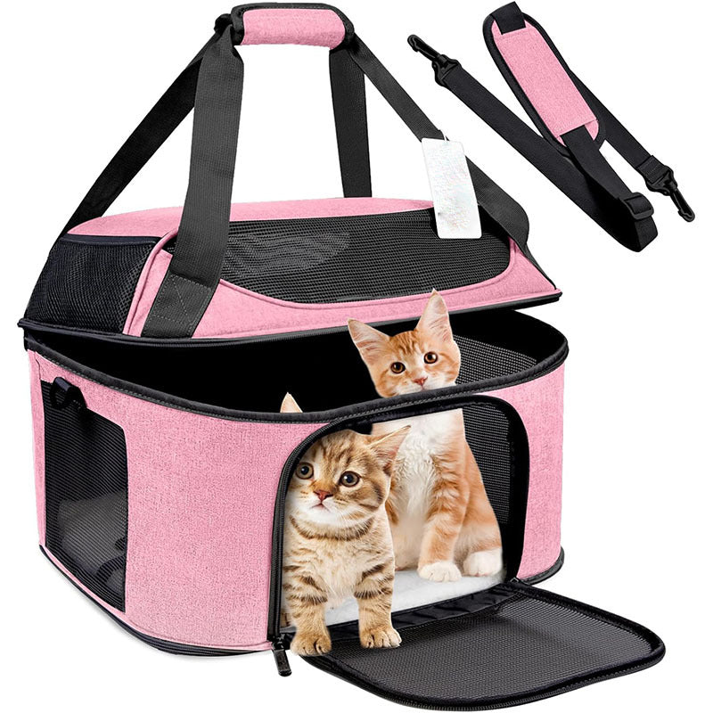 Pet Breathable Portable Travel Backpack Carrier Bag