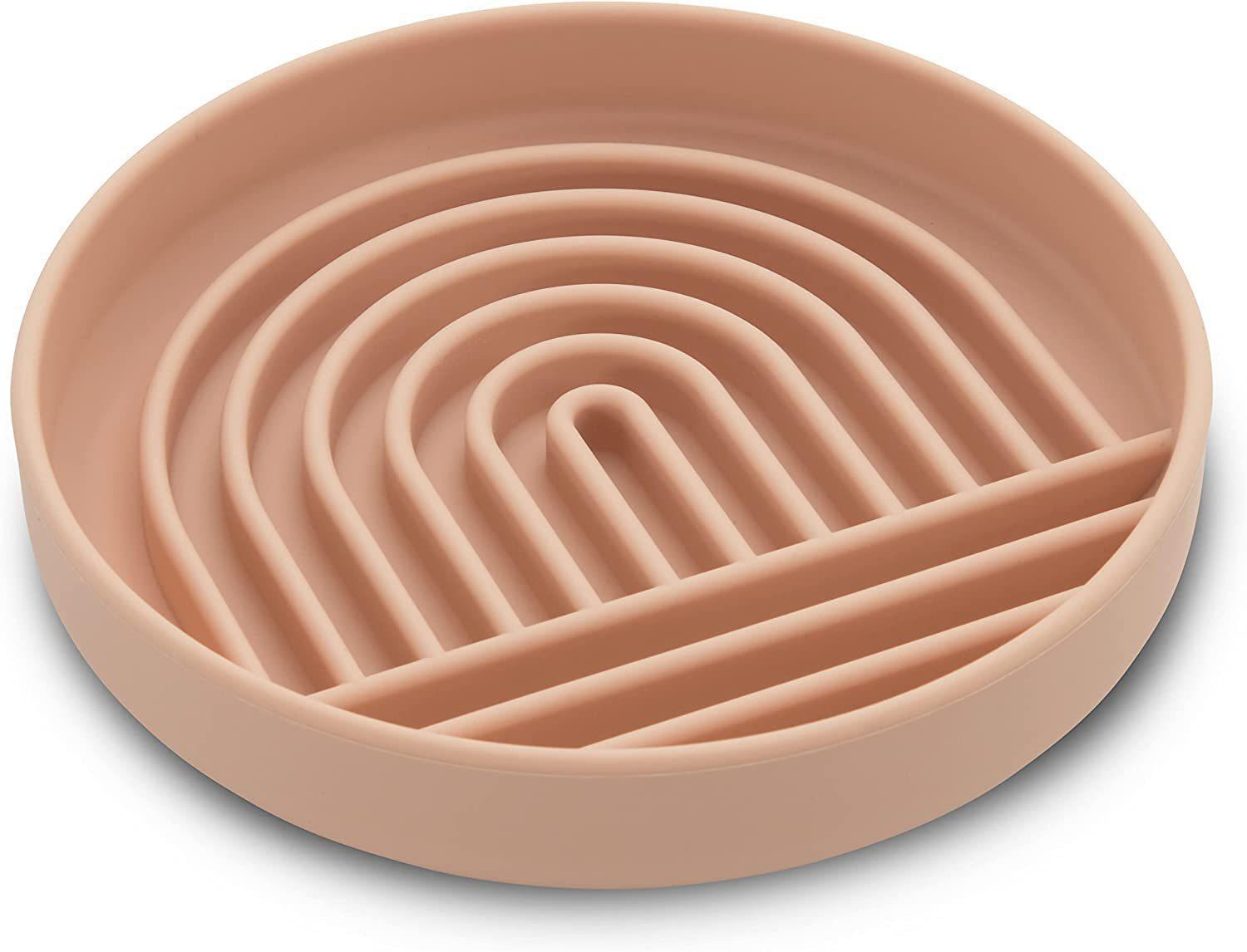 Fashion Slow Feeding Bowl Simple Pet Dining Dish