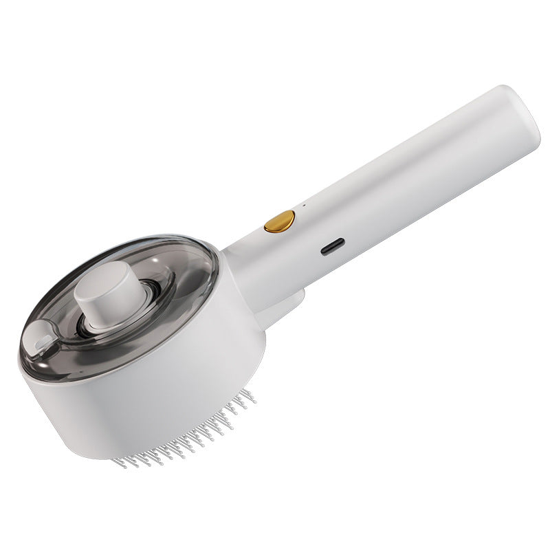 Self Cleaning Steam Grooming Hair Removal Pet Brush