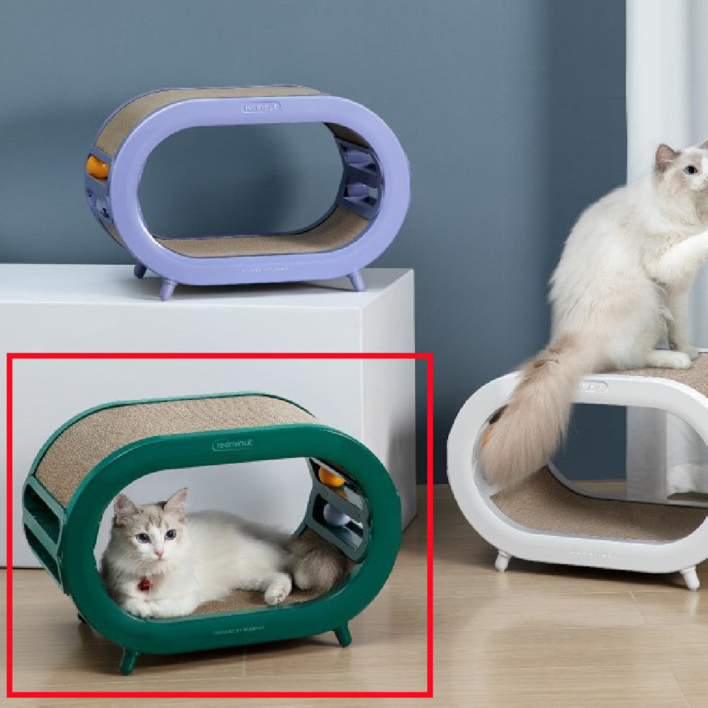 Pet Scratch Board Villa Style Nest And Toy