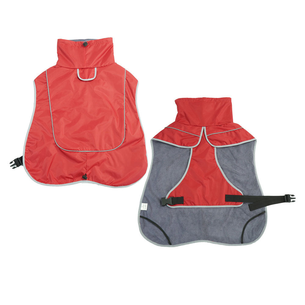 Warm Shell Pet Jacket For Cold Weather Protection