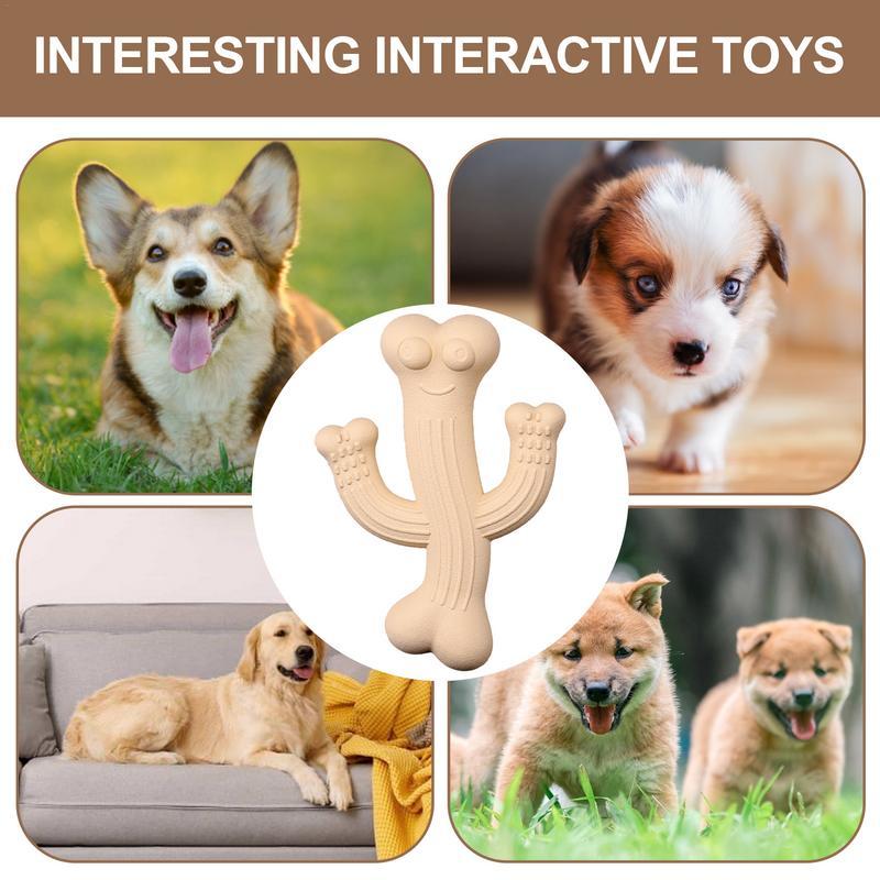 Durable Cactus Pet Chew Toy For Interactive Play