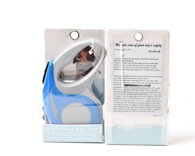 Retractable Stretchable Pet Walking Safety Leash
