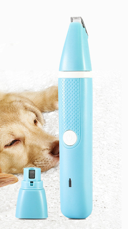 2 In 1 Pet Nail Polisher And Hair Trimmer Tool