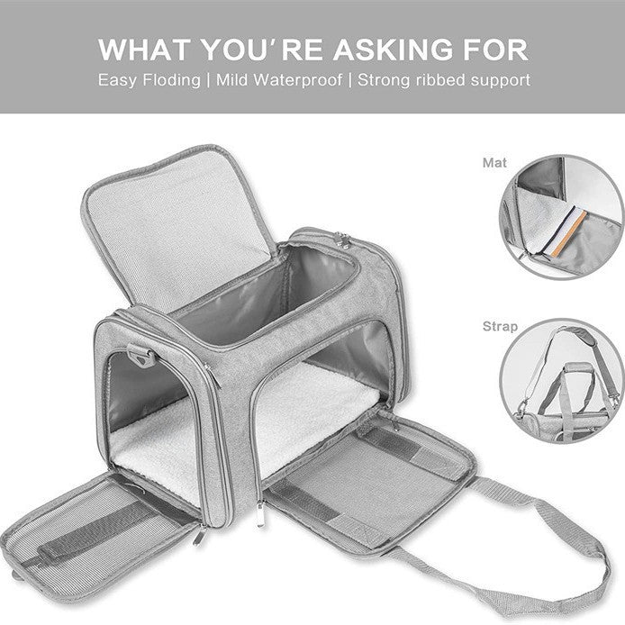 Portable Foldable Handheld Pet Carrier Bag