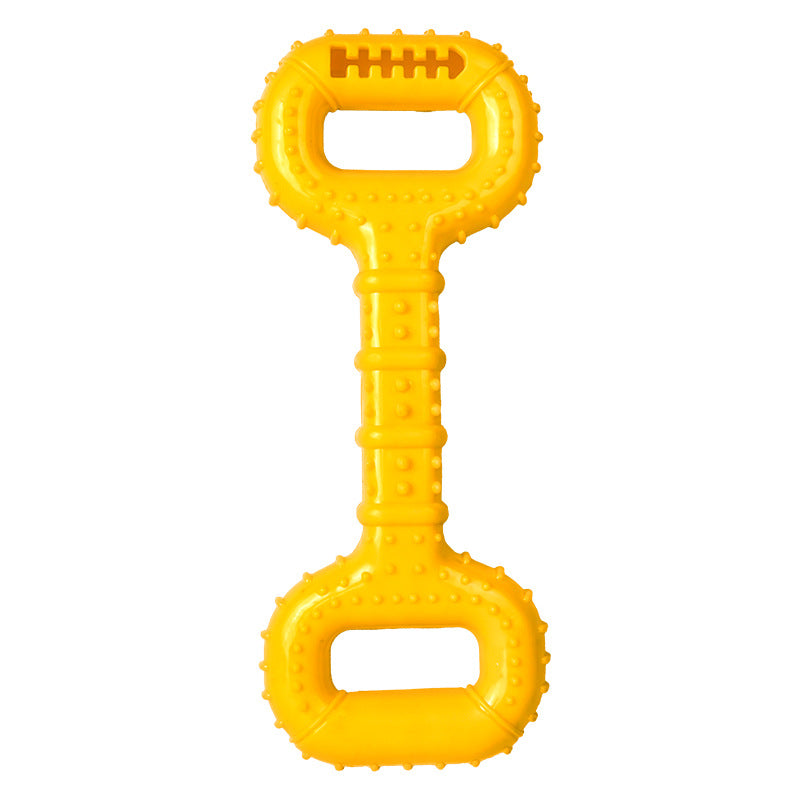 Long Lasting Interactive Chew Bone Tug Band Pet Toy