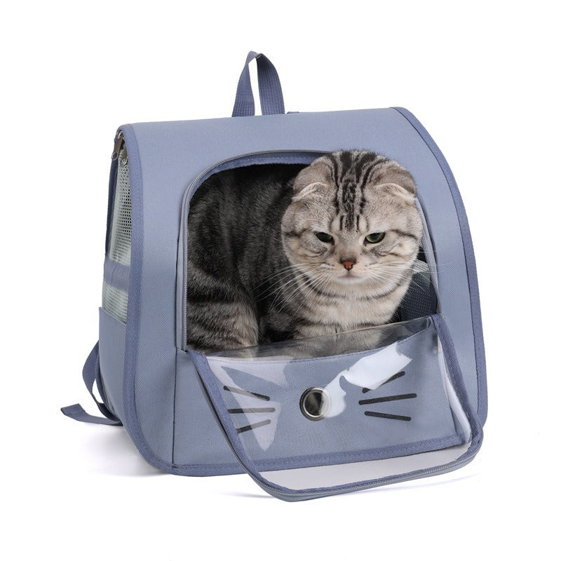 Pet Breathable Portable Outdoor Backpack Shoulder Carrier Bag