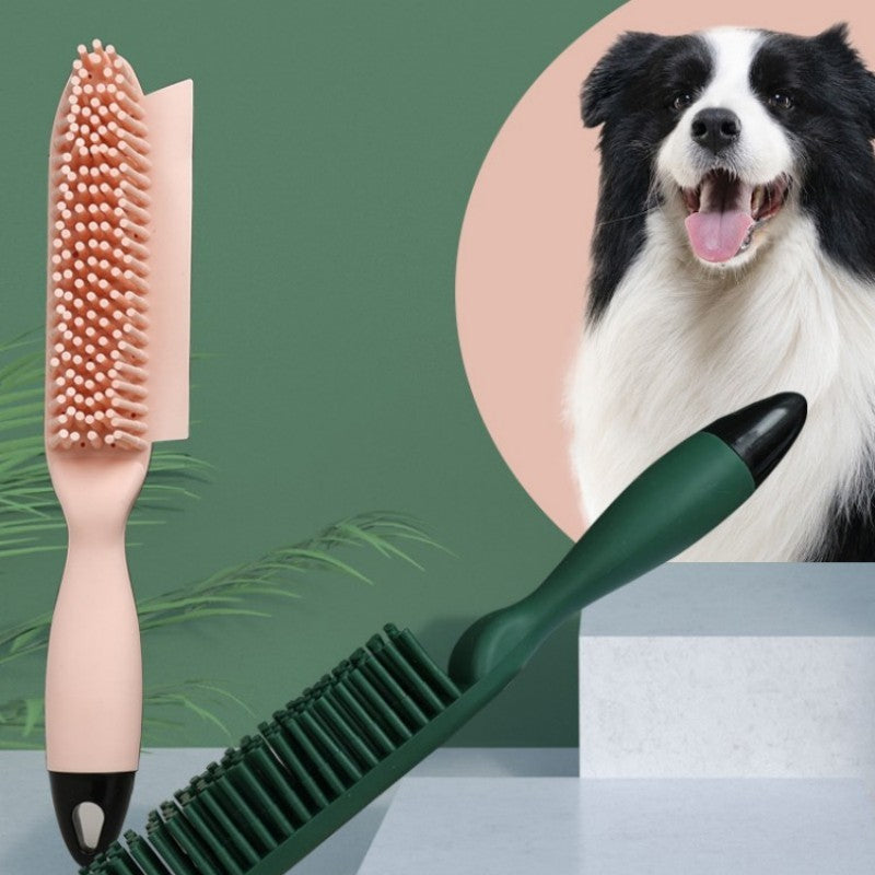 Pet Hair Remover Massage Grooming Brush Cleaning Comb