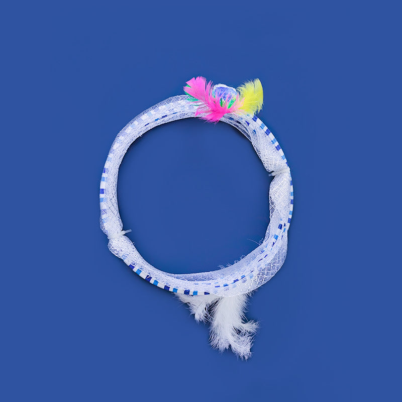 Foldable Pet Tunnel Toy For Play And Storage
