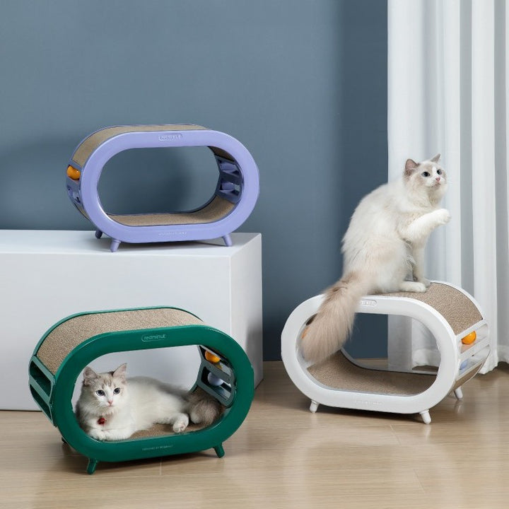 Pet Scratch Board Villa Style Nest And Toy