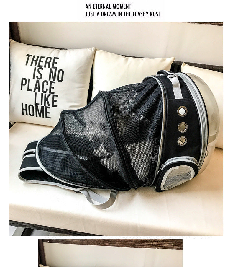 Pet Portable Bubble Backpack Carrier Space Capsule Design Rucksack