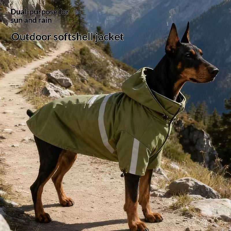All Weather Tactical Pet Jacket For Autumn And Winter Outdoor Use