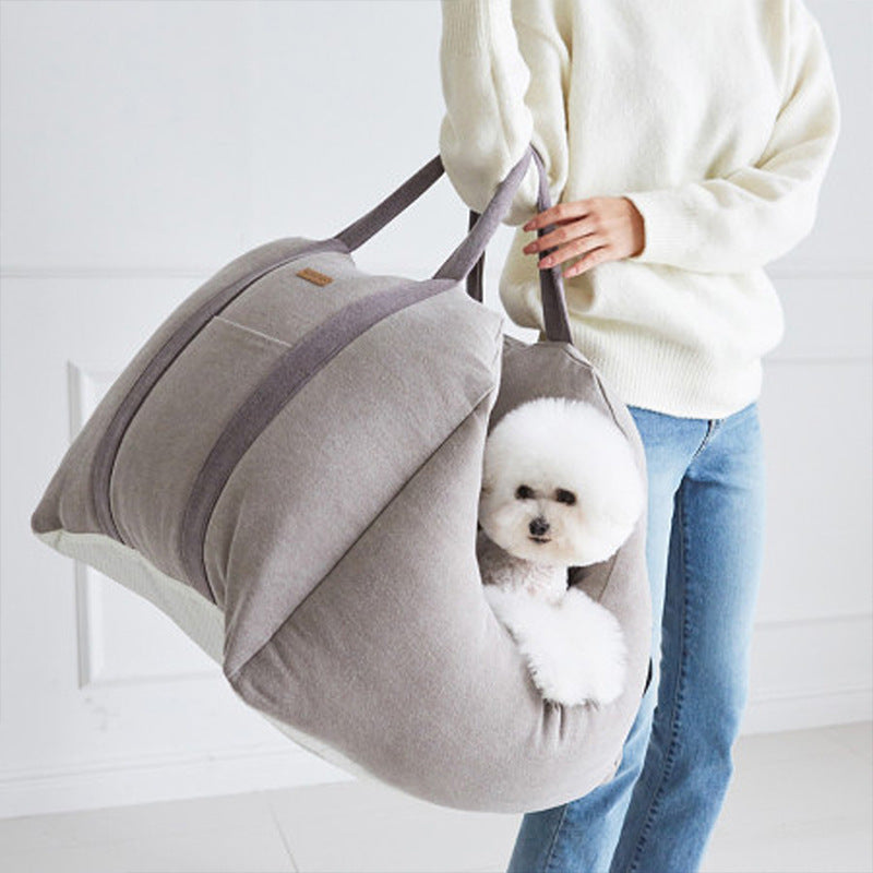 Pet Waterproof Portable Car Seat Carrier Safety Travel Basket