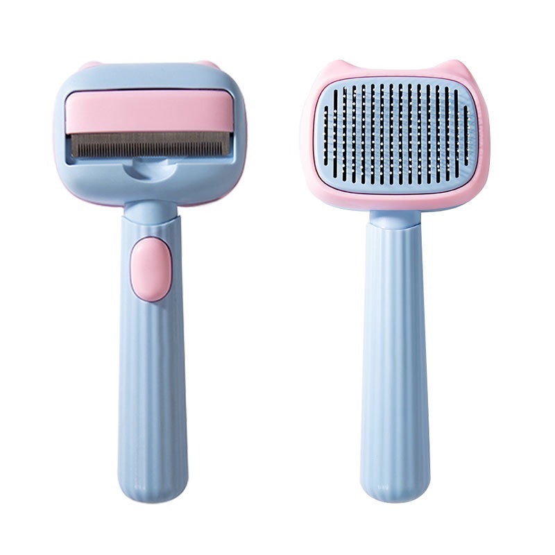 Pet Grooming Deshedding Brush For Hair Removal And Detangling