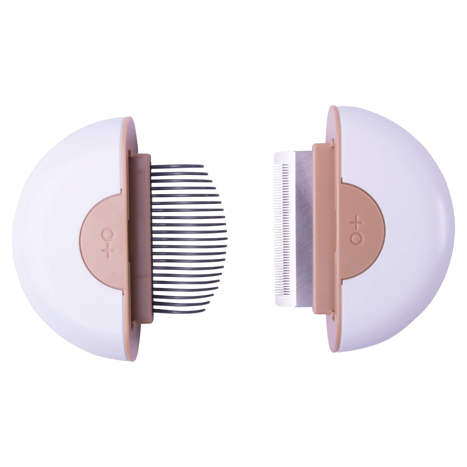 Steel Grooming Comb Stripping Detangling Pet Hair Brush