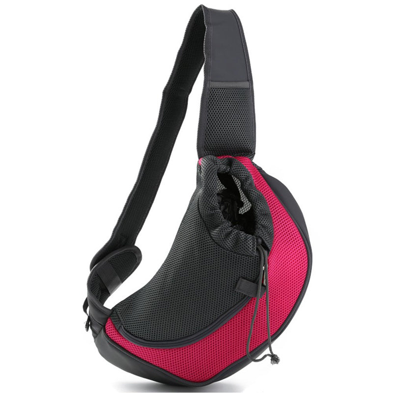 Mesh Oxford Pet Carrier Sling Bag For Outdoor Travel
