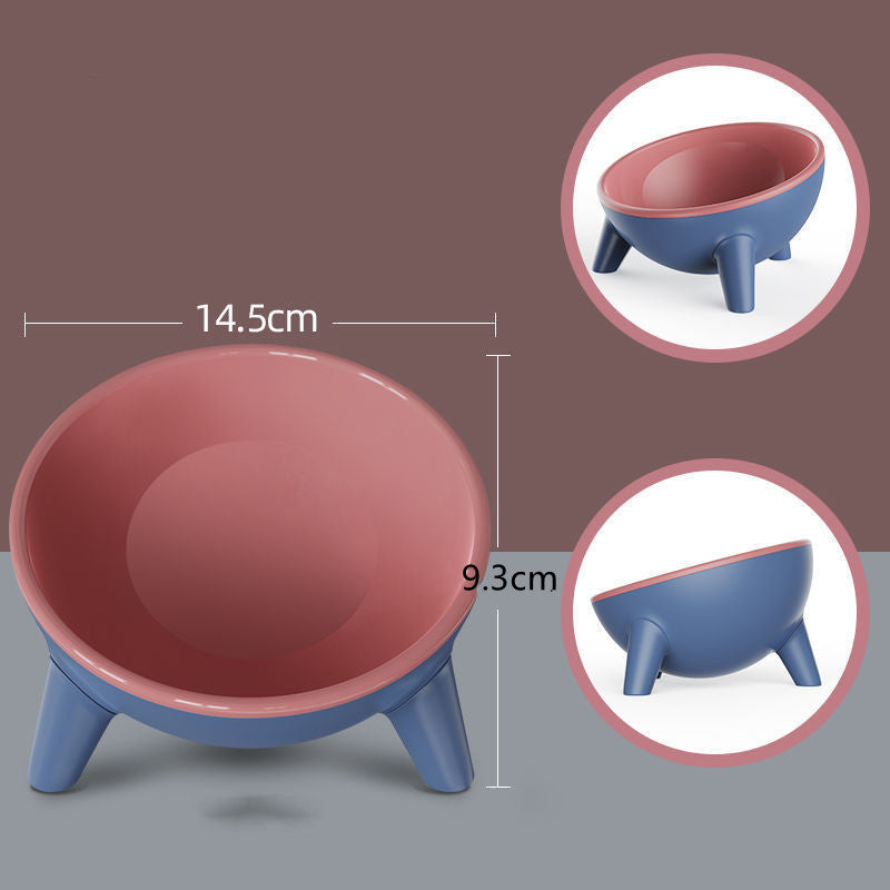 Nordic Style Elevated Stand Feeding Bowl Pet Dish