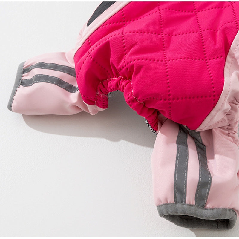 Fleece Lined Pet Winter Cotton Jacket For Small Medium Pets