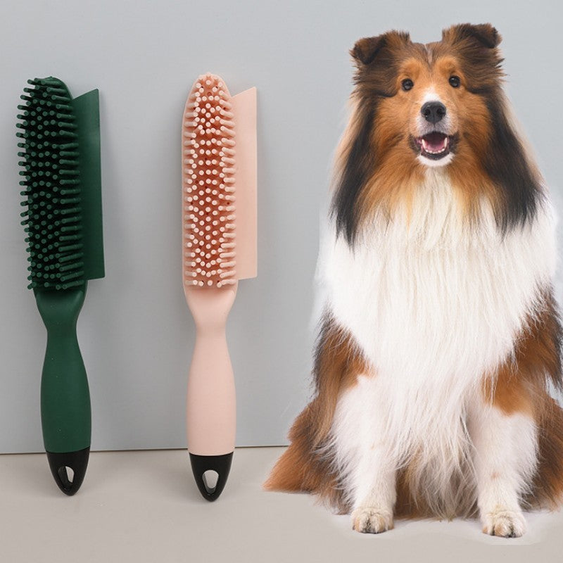 Pet Hair Remover Massage Grooming Brush Cleaning Comb