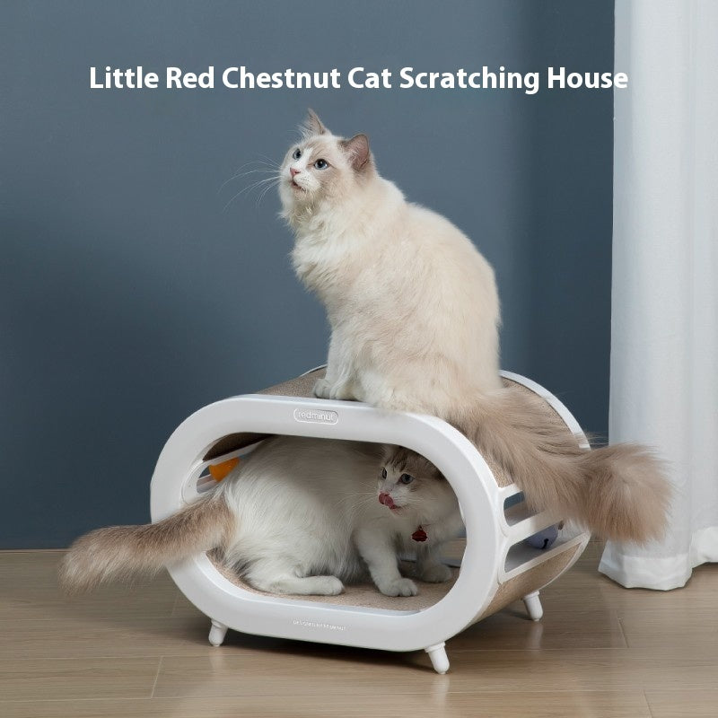 Pet Scratch Board Villa Style Nest And Toy