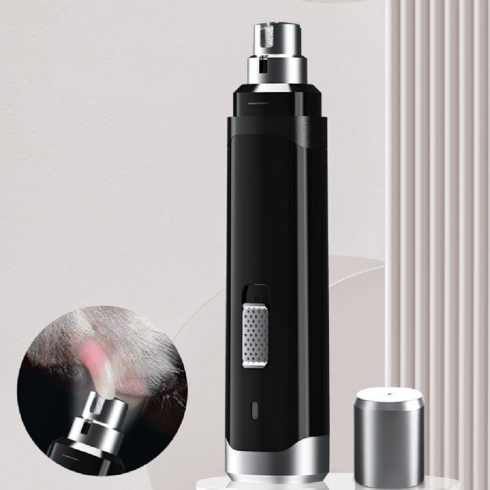 Electric USB Rechargeable Pet Nail Trimmer Grinding Device