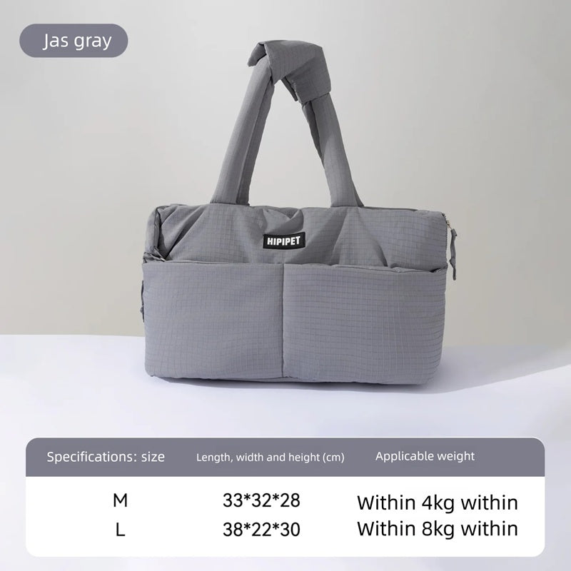 Pet Portable Car Seat Carrier Safety Leash Travel Console Bag