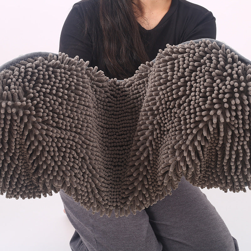 Pet Chenille Absorbent Bath Towel