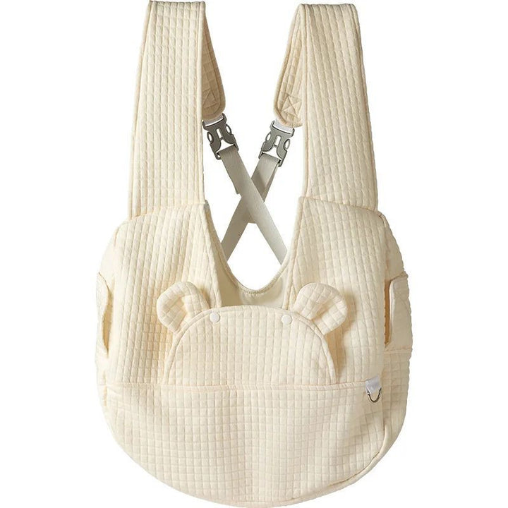 Pet Breathable Outdoor Chest Backpack Carrier Travel Bag