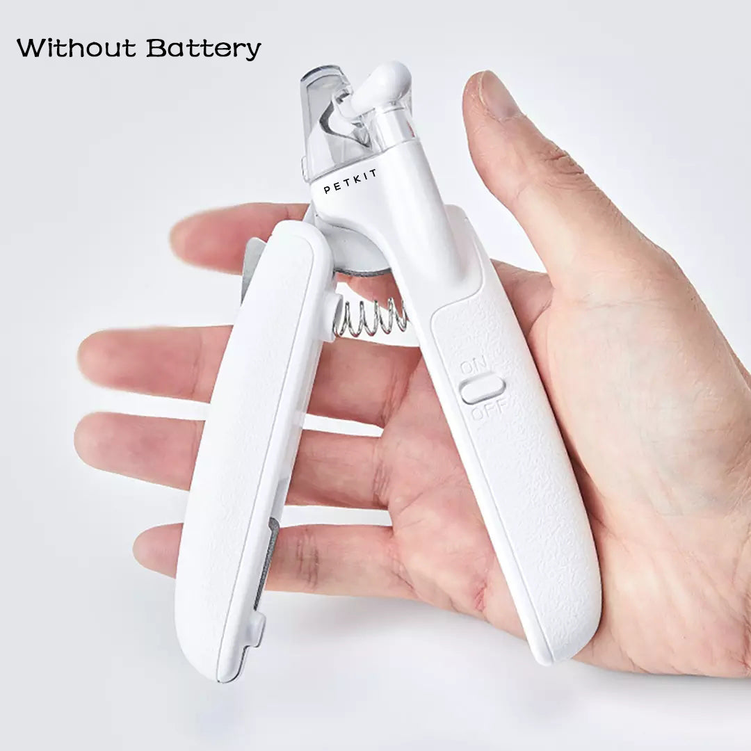 LED Light Pet Nail Clipper Scissors For Safe Grooming