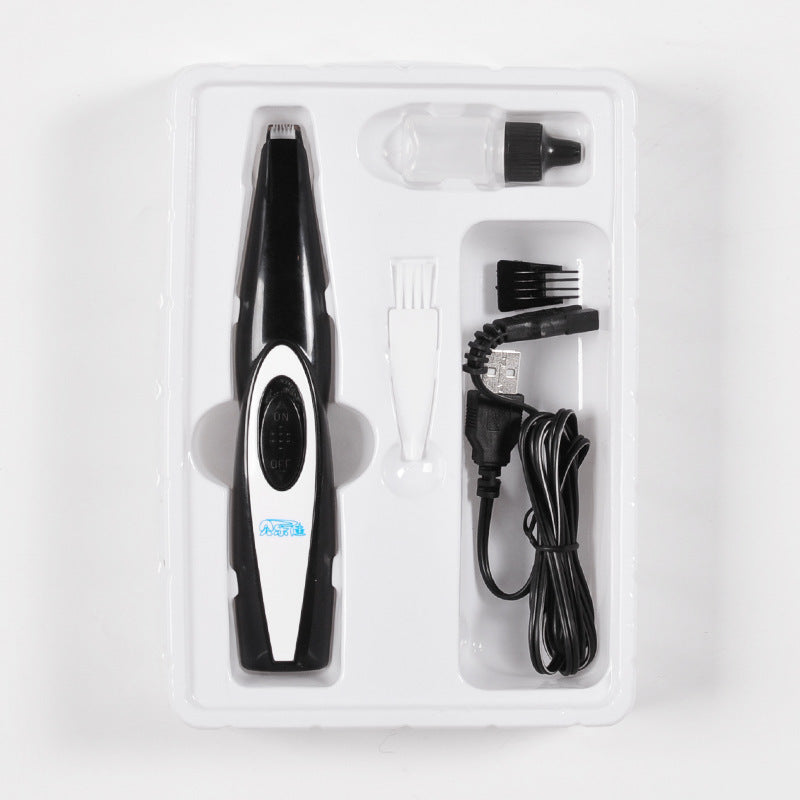 USB Rechargeable Pet Grooming Nail And Hair Trimmer Tool