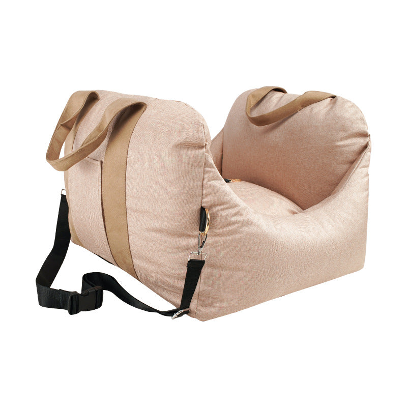 Pet Detachable Washable Portable Car Seat Carrier Travel Bed