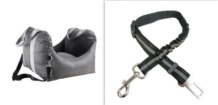 Pet Waterproof Portable Car Seat Carrier Safety Travel Basket