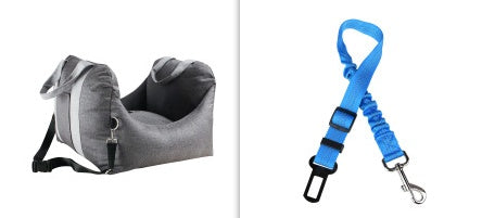 Pet Waterproof Portable Car Seat Carrier Safety Travel Basket