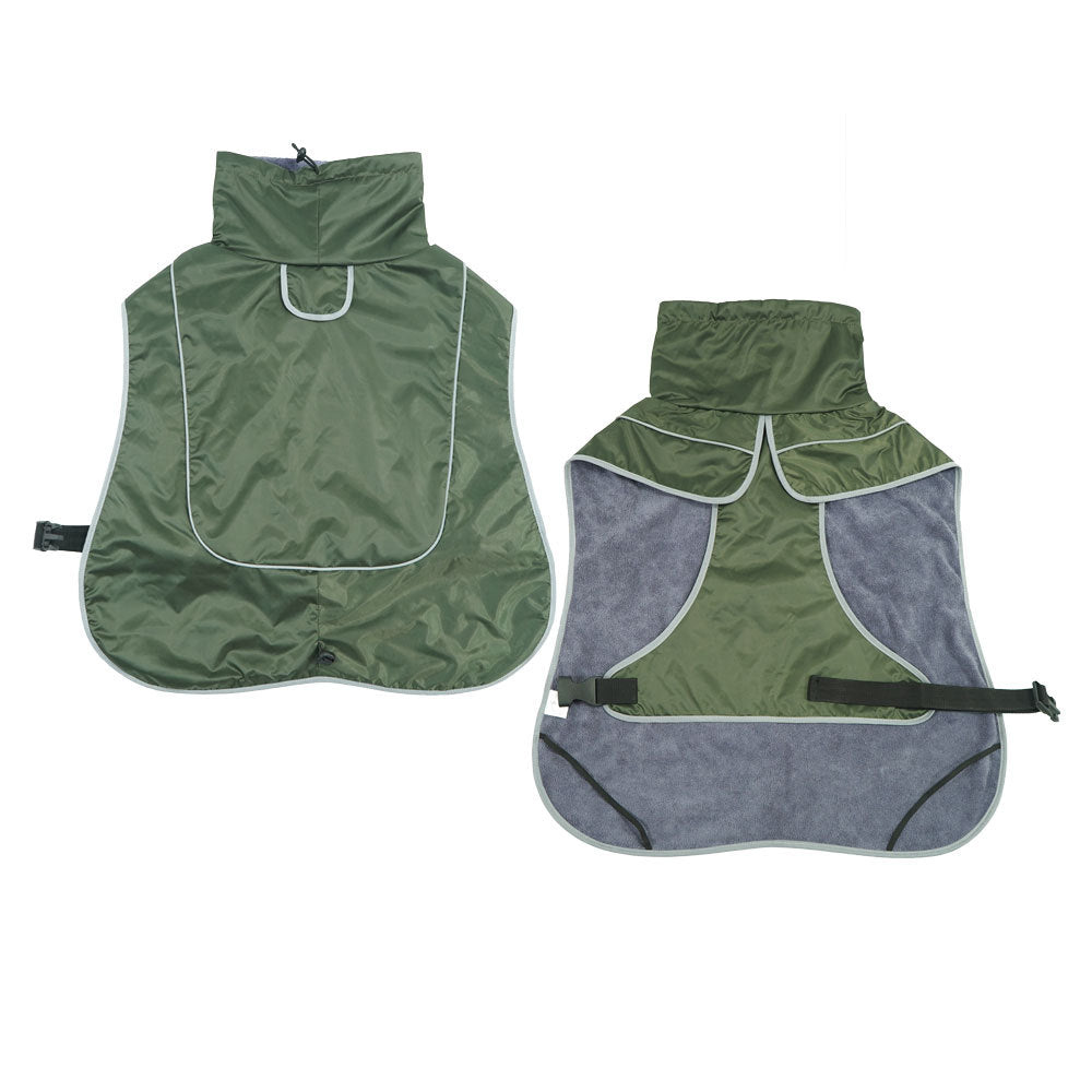 Warm Shell Pet Jacket For Cold Weather Protection