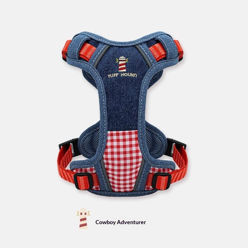 Vest Style Pet Harness Leash For Small Medium Pets