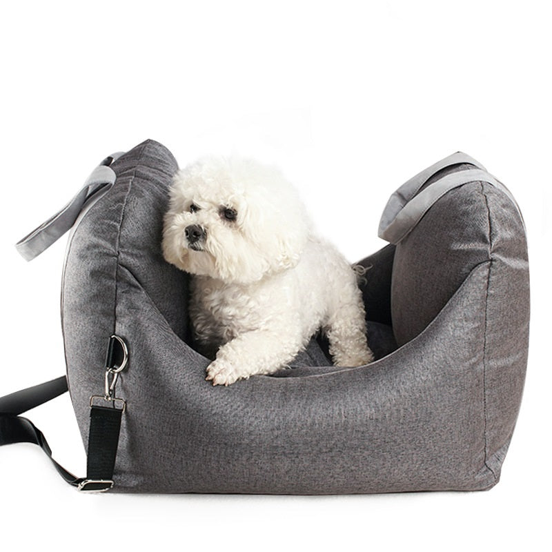 Pet Detachable Washable Portable Car Seat Carrier Travel Bed