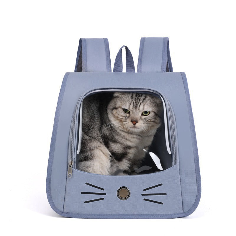 Pet Breathable Portable Outdoor Backpack Shoulder Carrier Bag