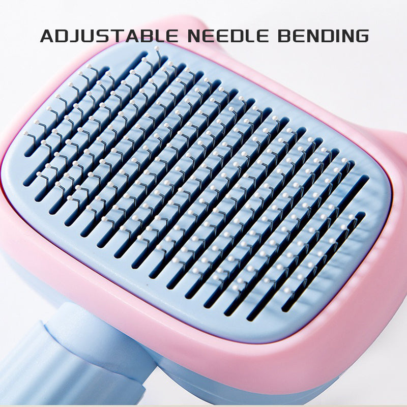 Pet Grooming Deshedding Brush For Hair Removal And Detangling