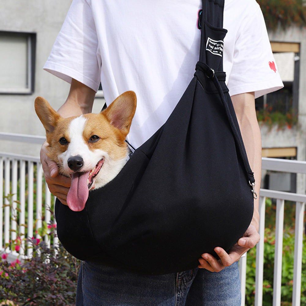 Pet Portable Cotton Travel Carrier Shoulder Crossbody Bag Tote