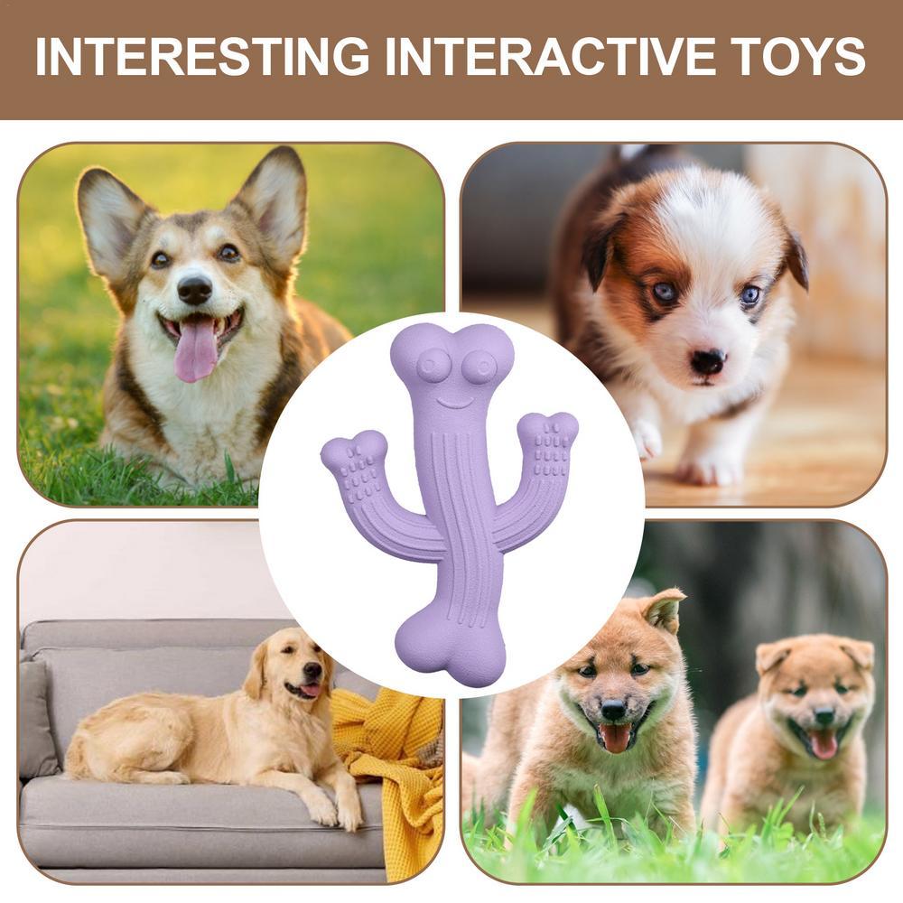 Durable Cactus Pet Chew Toy For Interactive Play