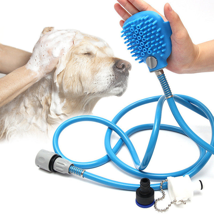 Pet Outdoor Bath Cleaning Massage Brush Tool